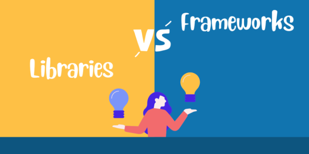 What is the difference between library and framework